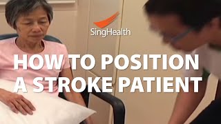 How To Position A Stroke Patient [upl. by Tager]