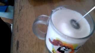 Aerolatte Review Frothing Cold Milk In Under 1 Minute [upl. by Radu235]