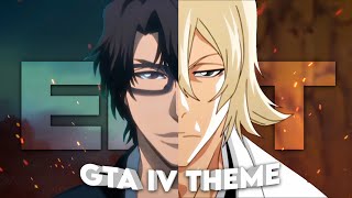 Aizen x Urahara  GTA IV Theme Edit [upl. by Norym938]